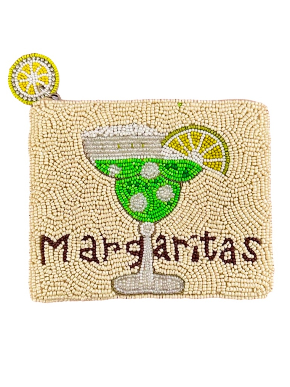Lily Posh Margarita Coin Purse, Tropical Vacation, Bachelorette Party